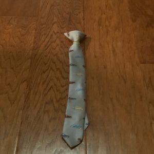 Grey tie (with cars)